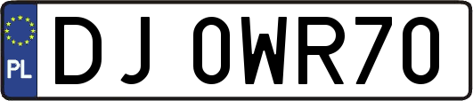 DJ0WR70