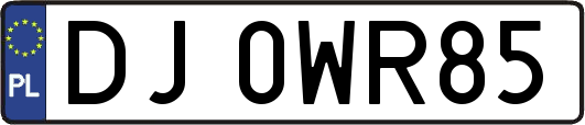 DJ0WR85