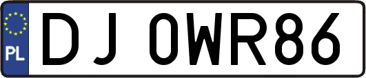 DJ0WR86