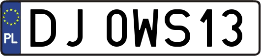 DJ0WS13