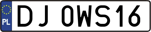 DJ0WS16