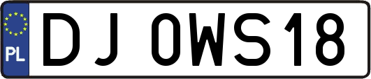 DJ0WS18