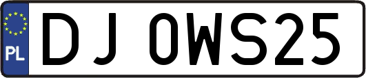 DJ0WS25