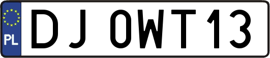 DJ0WT13