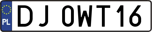DJ0WT16