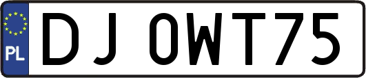 DJ0WT75