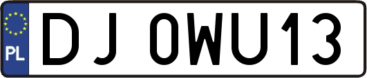 DJ0WU13