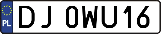 DJ0WU16