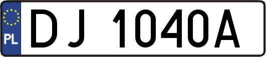 DJ1040A