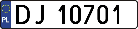 DJ10701