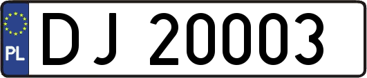 DJ20003