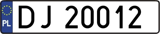 DJ20012