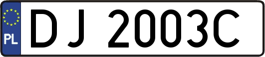 DJ2003C