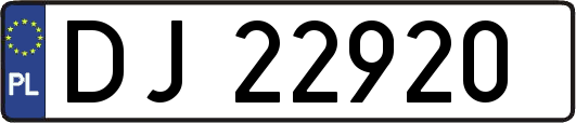 DJ22920