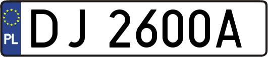 DJ2600A