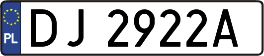 DJ2922A