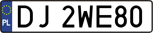 DJ2WE80