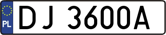 DJ3600A