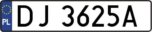 DJ3625A