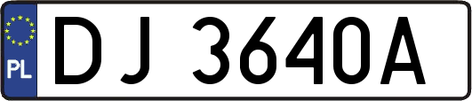 DJ3640A
