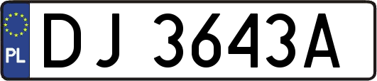 DJ3643A