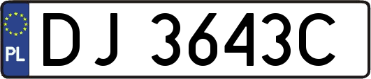 DJ3643C