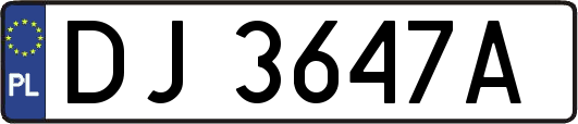 DJ3647A