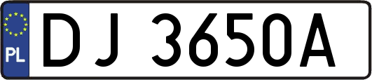 DJ3650A