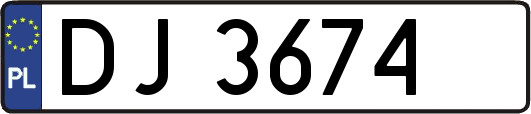 DJ3674