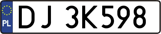DJ3K598