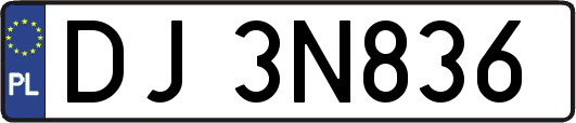 DJ3N836