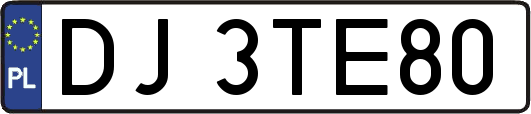 DJ3TE80