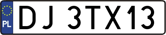 DJ3TX13