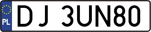 DJ3UN80