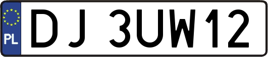DJ3UW12