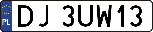 DJ3UW13