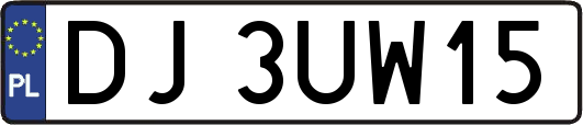 DJ3UW15