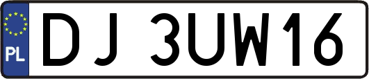 DJ3UW16
