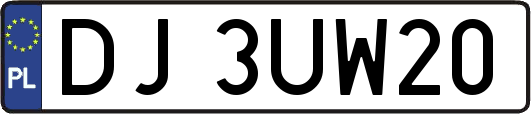DJ3UW20