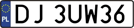 DJ3UW36