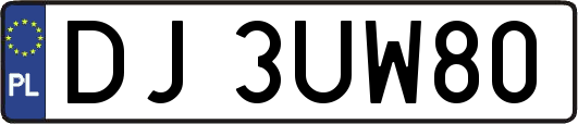 DJ3UW80