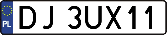 DJ3UX11