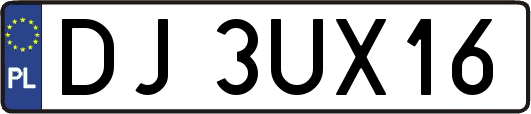 DJ3UX16