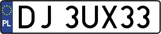 DJ3UX33