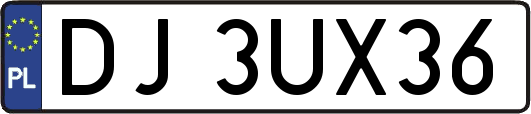 DJ3UX36