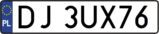 DJ3UX76