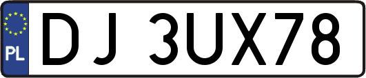 DJ3UX78