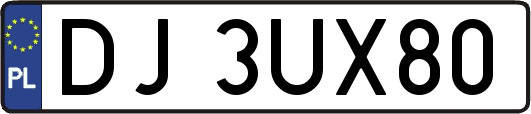 DJ3UX80