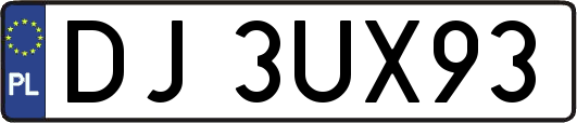 DJ3UX93