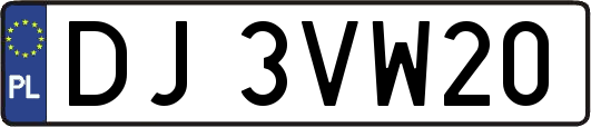 DJ3VW20